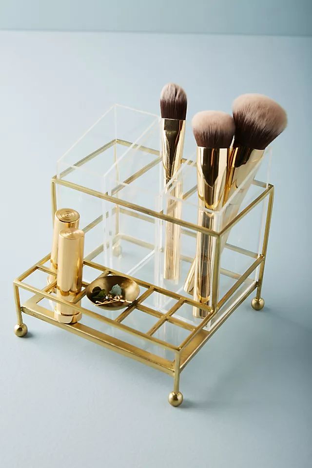 Faceted Vanity Organizer | Anthropologie (US)