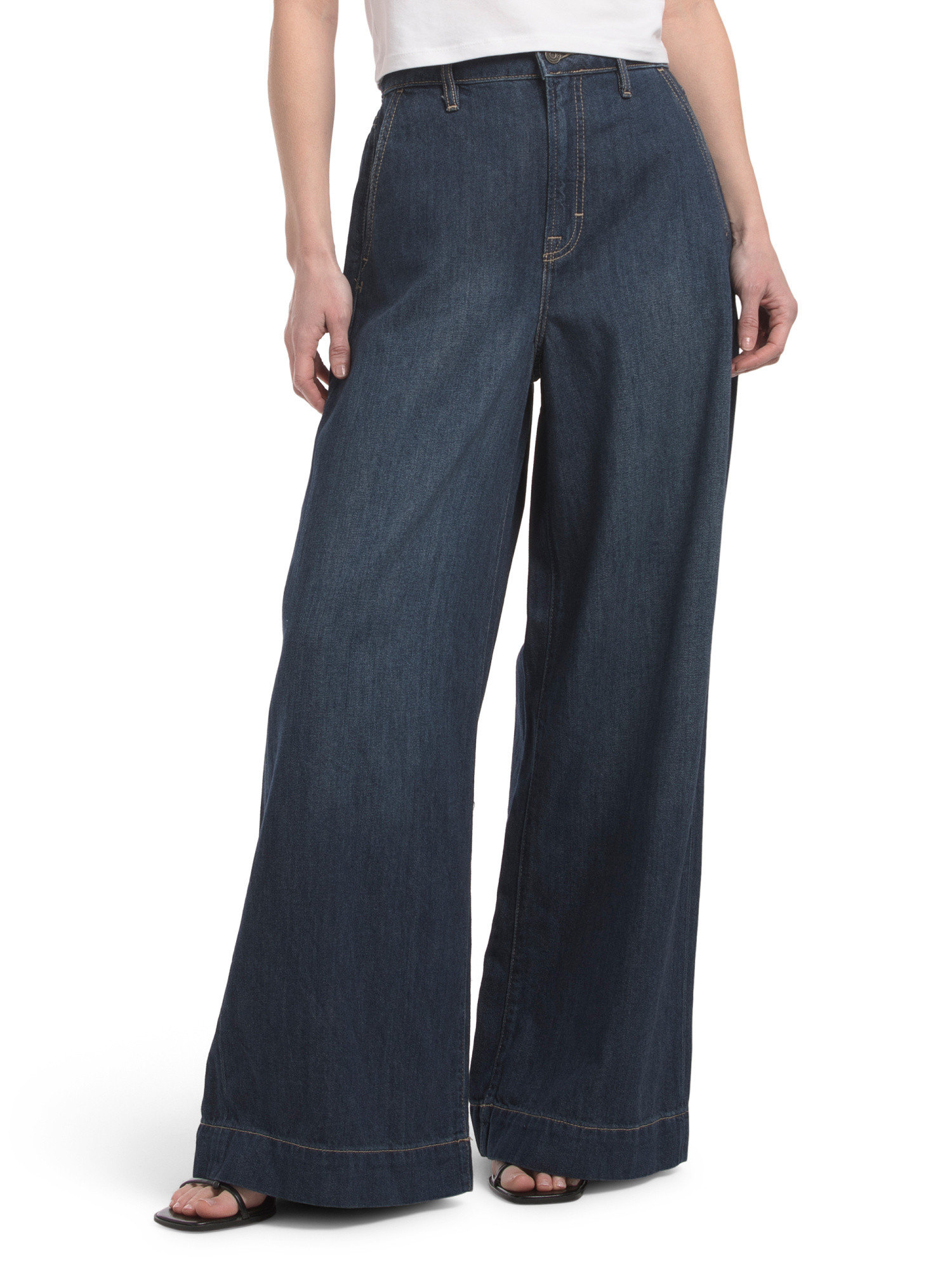 Nori High Rise Super Wide Leg Jeans | TJ Maxx