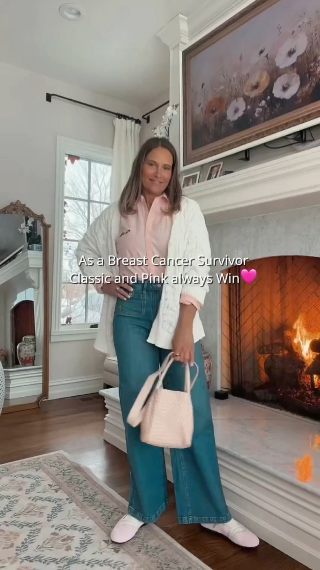 As a breast cancer survivor a classic outfit with pink incorporated is always a win! You never know how people express themselves and we like to do that through our clothes! Pink represents a lot to us and we love showing it through our fashion choices!

#LTKdayinmylife #LTKgrwm #LTKootd