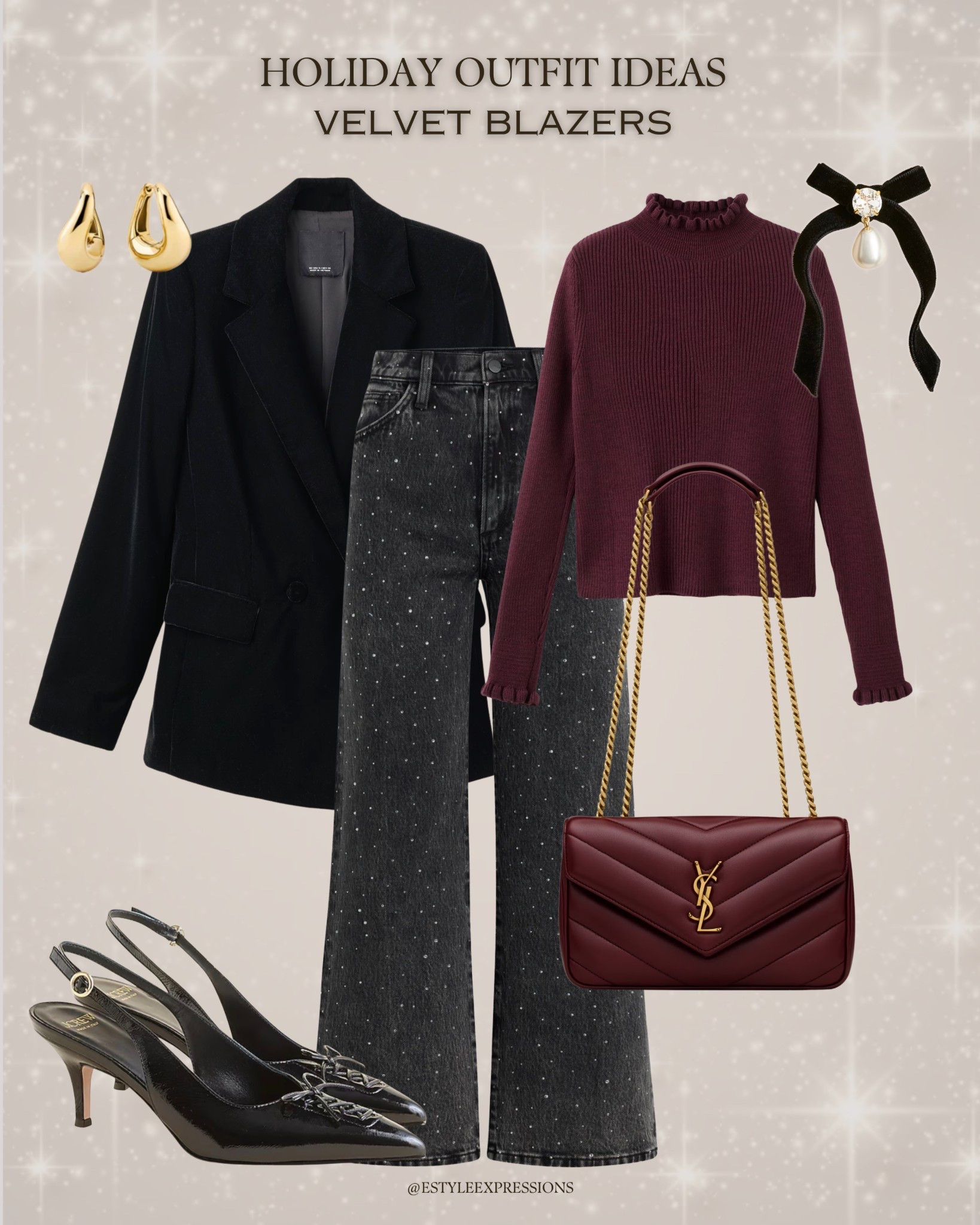 Holiday Outfits with Velvet Blazers!✨🤎

#LTKSaleAlert #LTKHoliday #LTKFindsUnder100
