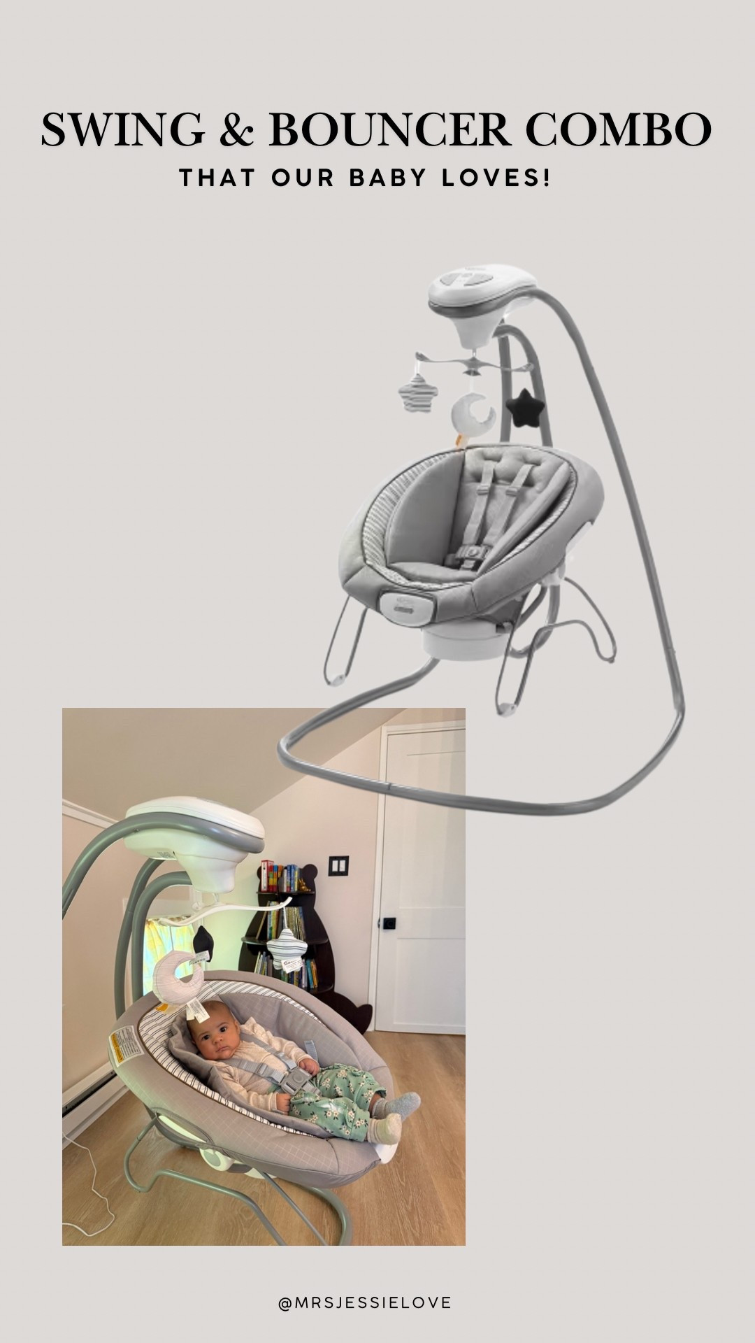 Baby swing & bouncer combo 

#LTKFamily #LTKKids #LTKBaby