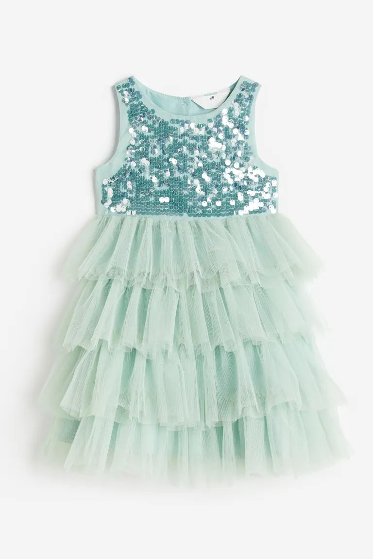 Sequined Tulle Dress | H&M (US)