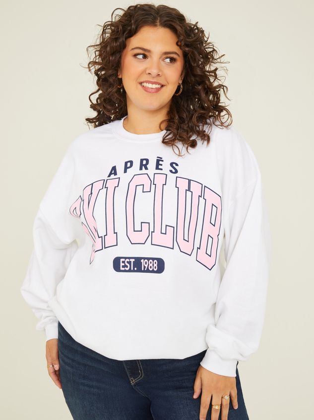 Après Ski Club Oversized Sweatshirt | Arula