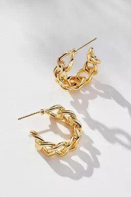 Nautical Rope Hoop Earrings | Anthropologie (US)