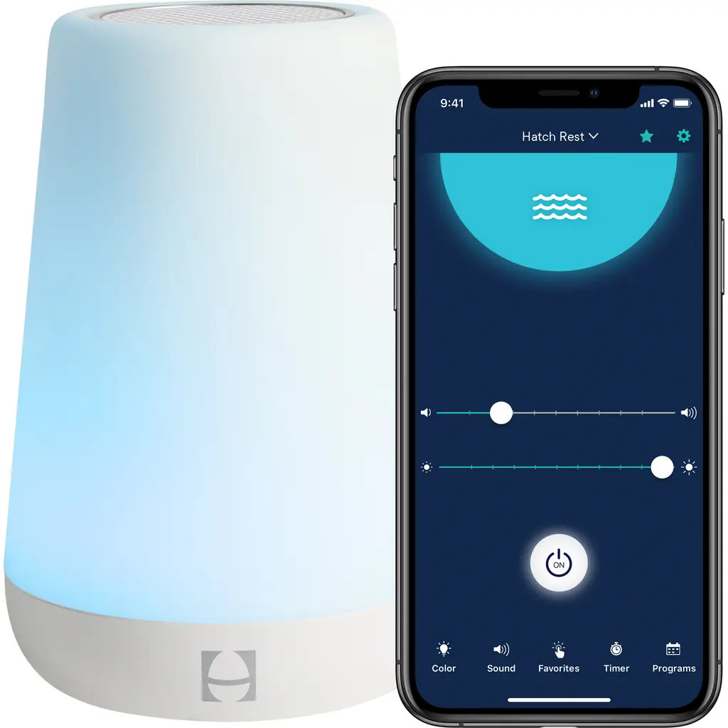 HATCH Rest Sound, Night Light & Time to Rise Machine in White at Nordstrom | Nordstrom