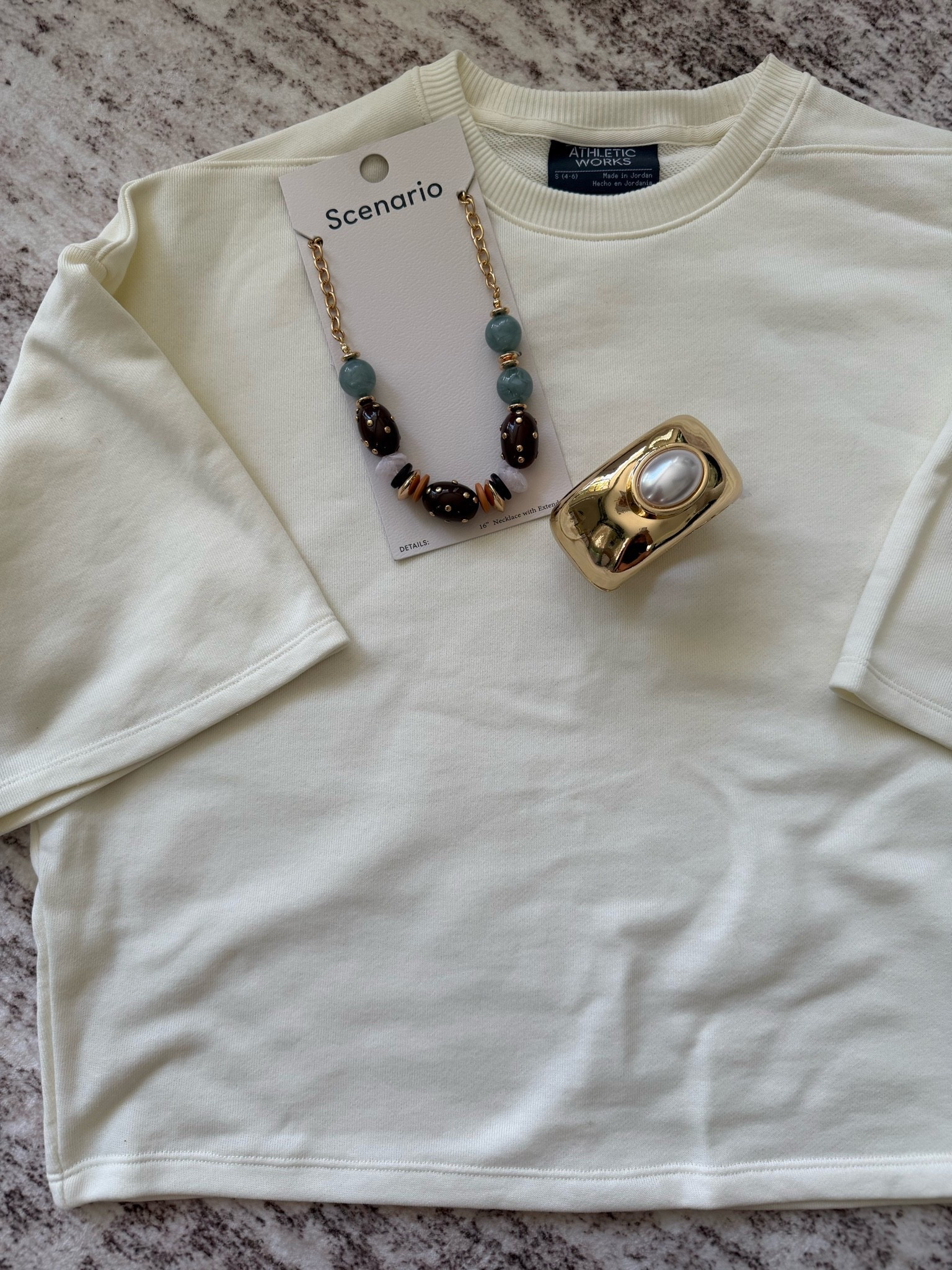 New finds I’m loving from Walmart — the perfect basic white tee, Anthropologie-inspired necklace, and a stunning gold bracelet!

#LTKootd #LTKgrwm #LTKdayinmylife