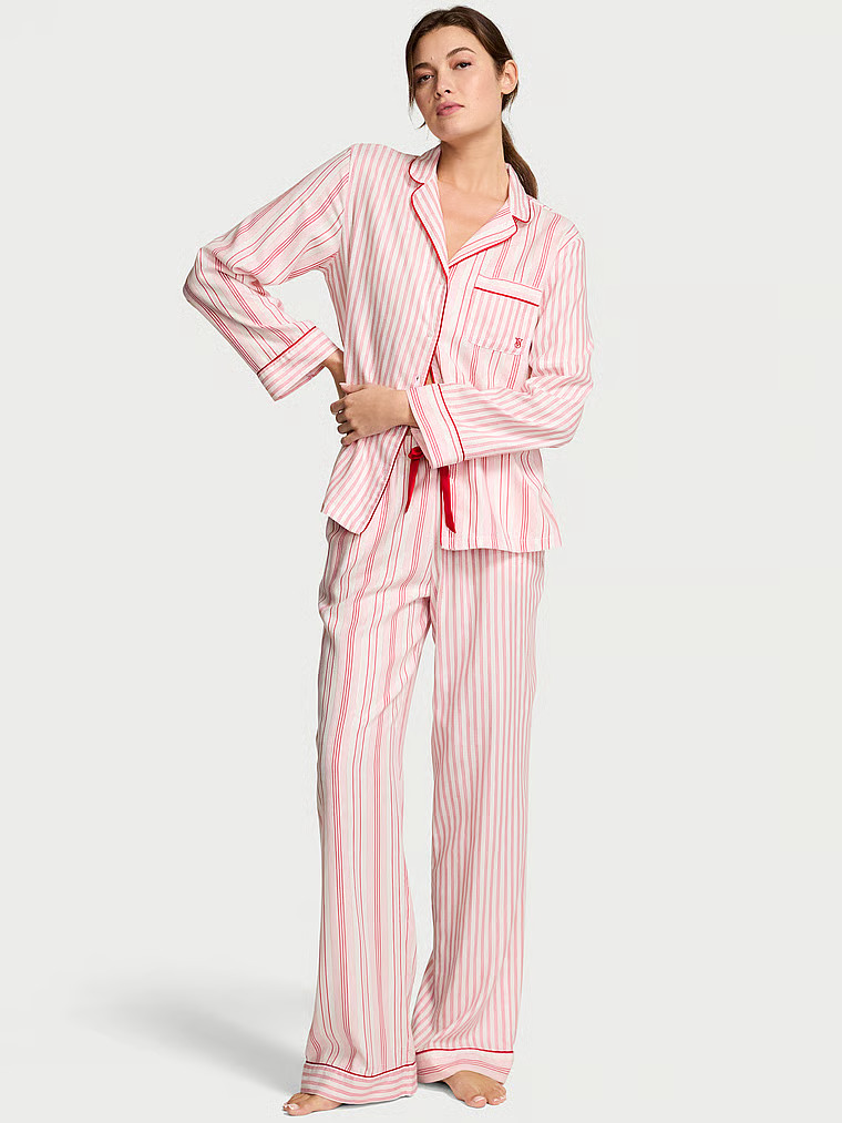 Buy Flannel Long Pajama Set, Print - Order Pajamas Sets online - Victoria's Secret US | Victoria's Secret (US / CA )