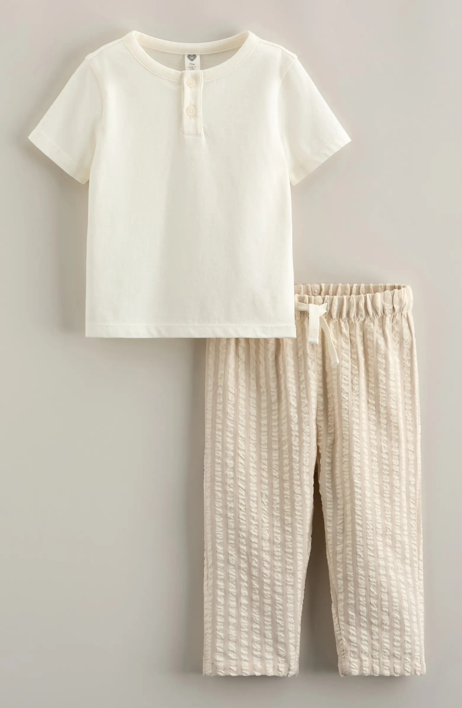 Henley T-Shirt & Pants Set | Nordstrom