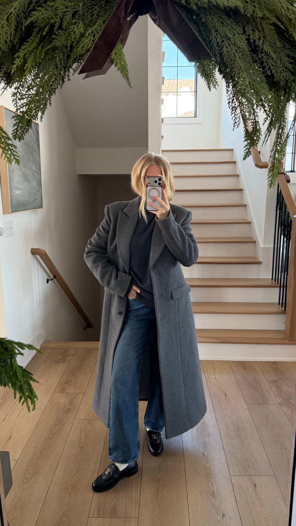 Wearing a small in coat, medium in sweater (color: charcoal), 27 in jeans, shoes are true to size - linking similar.
#kathleenpost

Winter outfit, winter style, winter fashion, running errands, dinner outfit

#LTKSeasonal #LTKootd #LTKHoliday