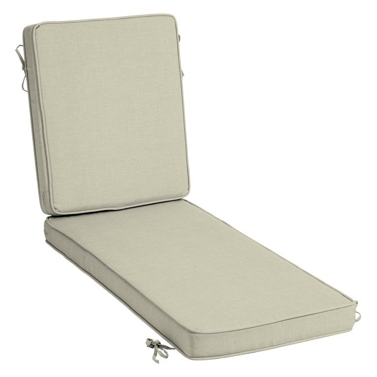 Arden Selections ProFoam 72 x 21 in Outdoor Chaise Cushion, Tan Leala | Walmart (US)