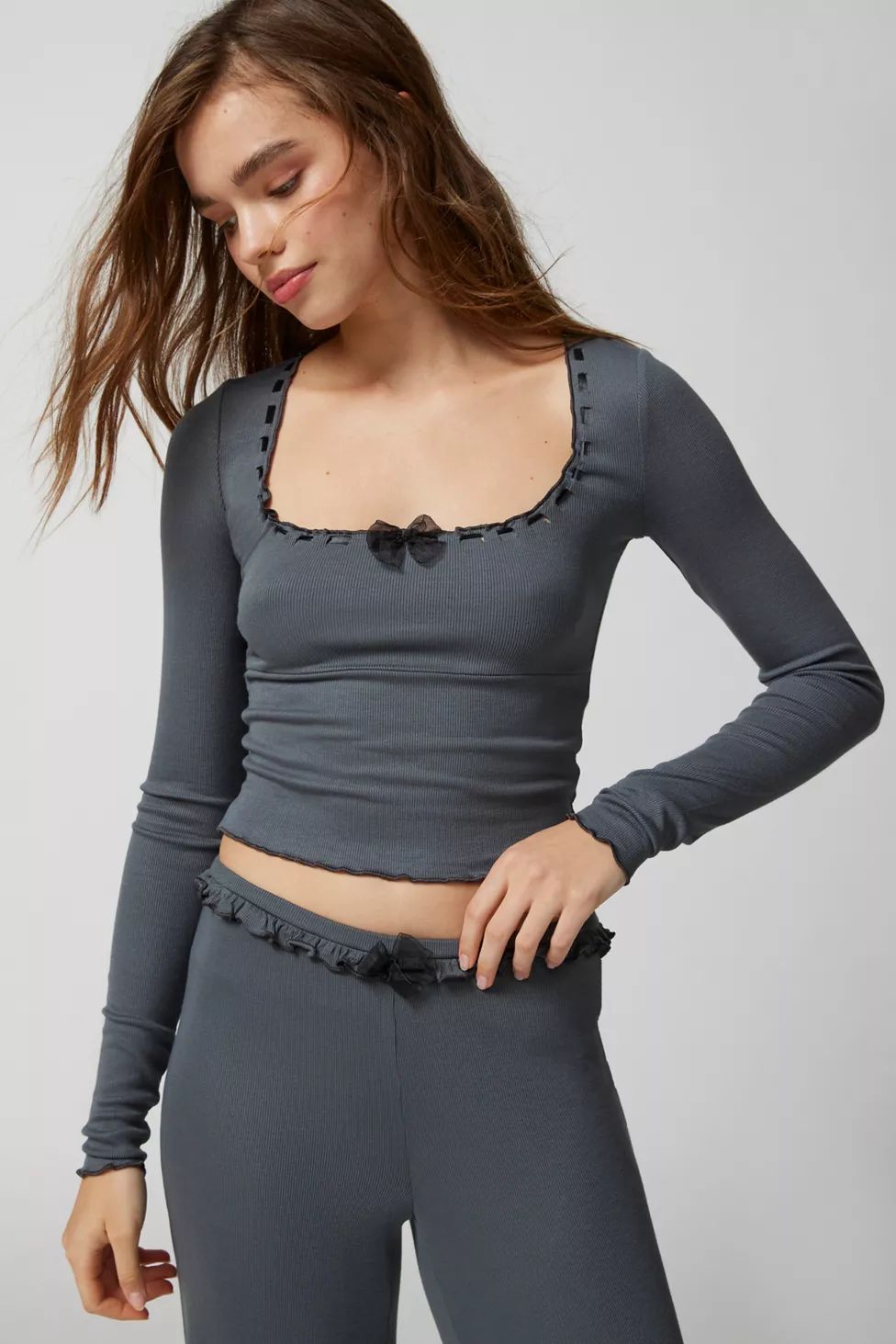 Out From Under Sweet Dreams Long Sleeve Top | Urban Outfitters (US and RoW)