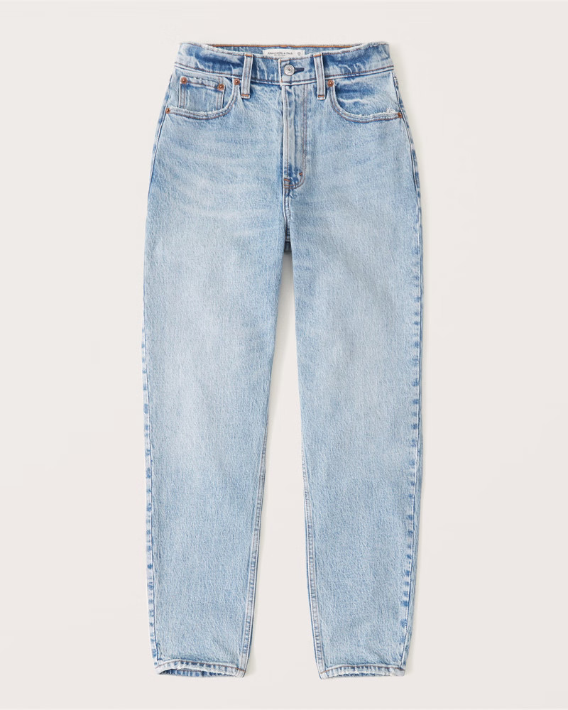 High Rise 80s Mom Jeans | Abercrombie & Fitch (US)