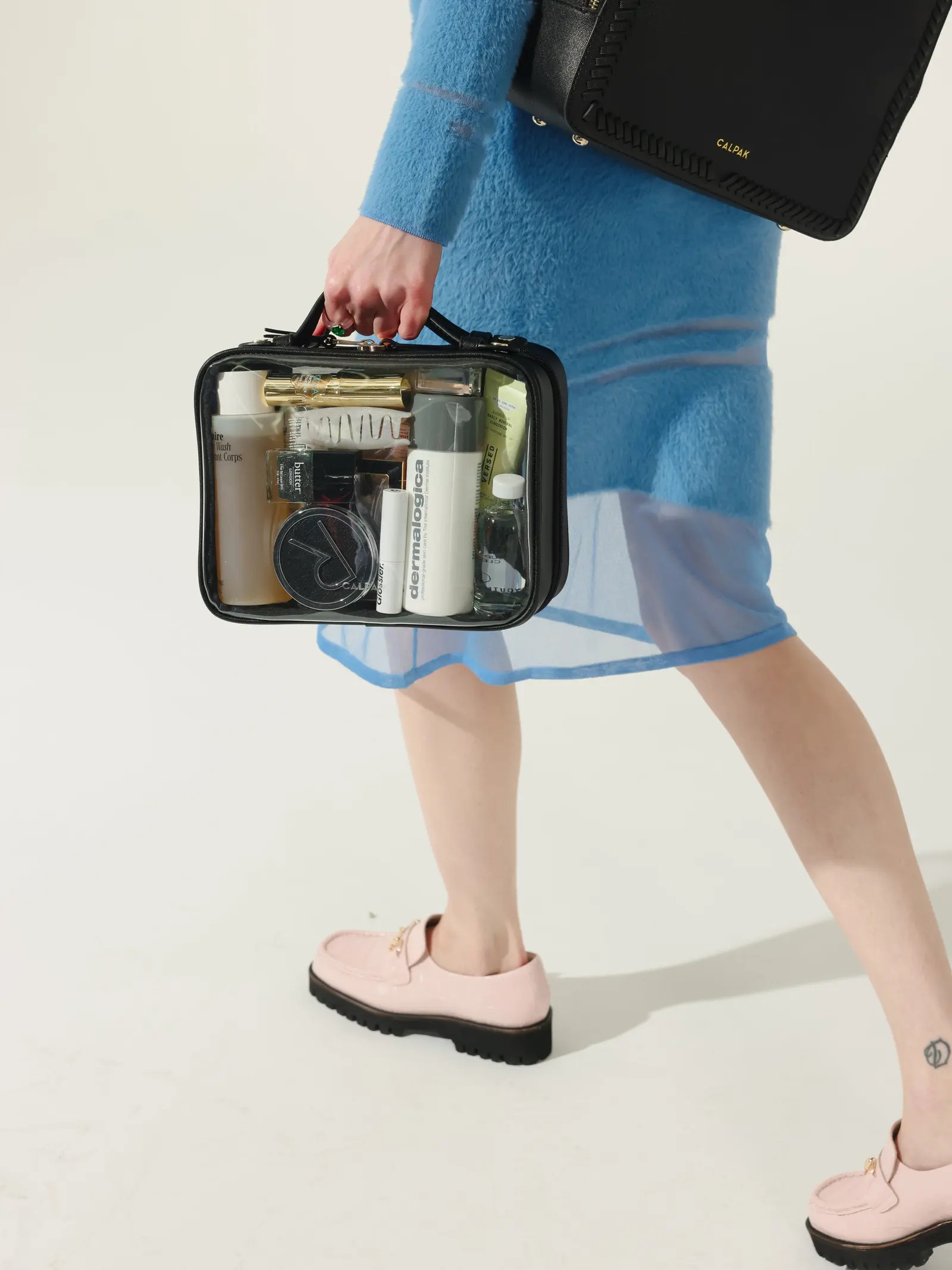 Medium Clear Cosmetic Case | CALPAK | CALPAK Travel