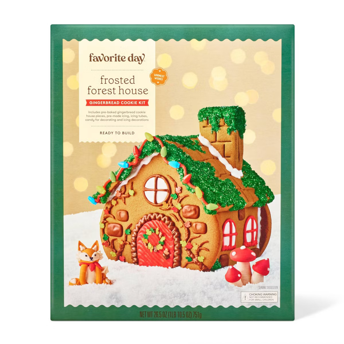 Christmas Woodland House Cookie Kit - 26.5oz - Favorite Day™ | Target