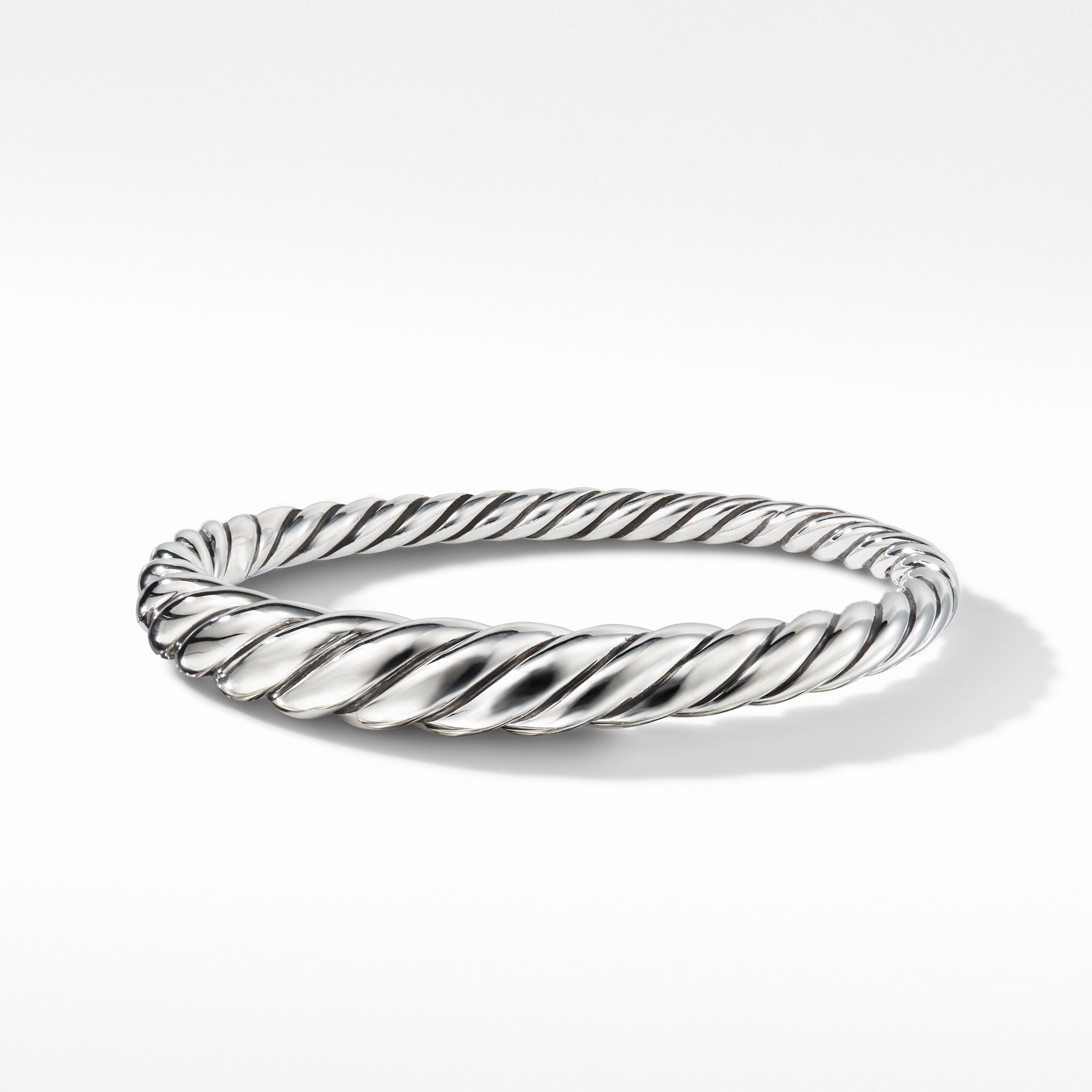 Pure Form® Cable Bracelet in Sterling Silver | David Yurman