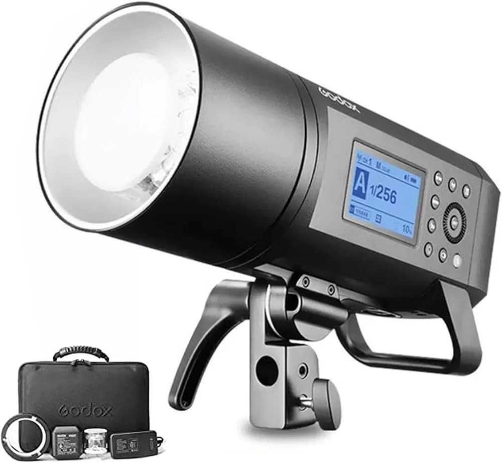 Godox AD400 Pro AD400Pro Outdoor Flash Strobe, Portable 400W 2.4G TTL 1/8000 HSS Monolight, 0.01-... | Amazon (US)