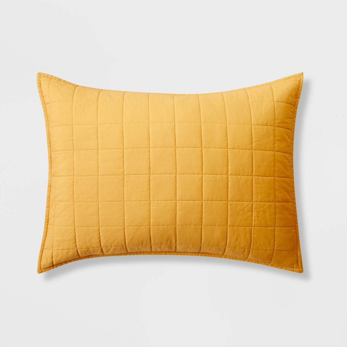Box Stitch Microfiber Kids' Sham - Pillowfort™ | Target