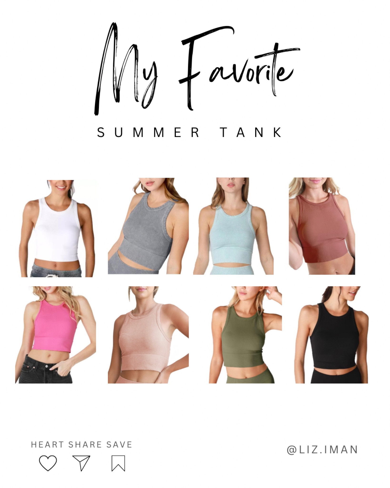 Summer tank on repeat. I may have it in a few different colors. Not too cropped, but just enough, super soft and stretchy. Love the chevron detailing. 

#LTKFind #LTKSeasonal #LTKunder50