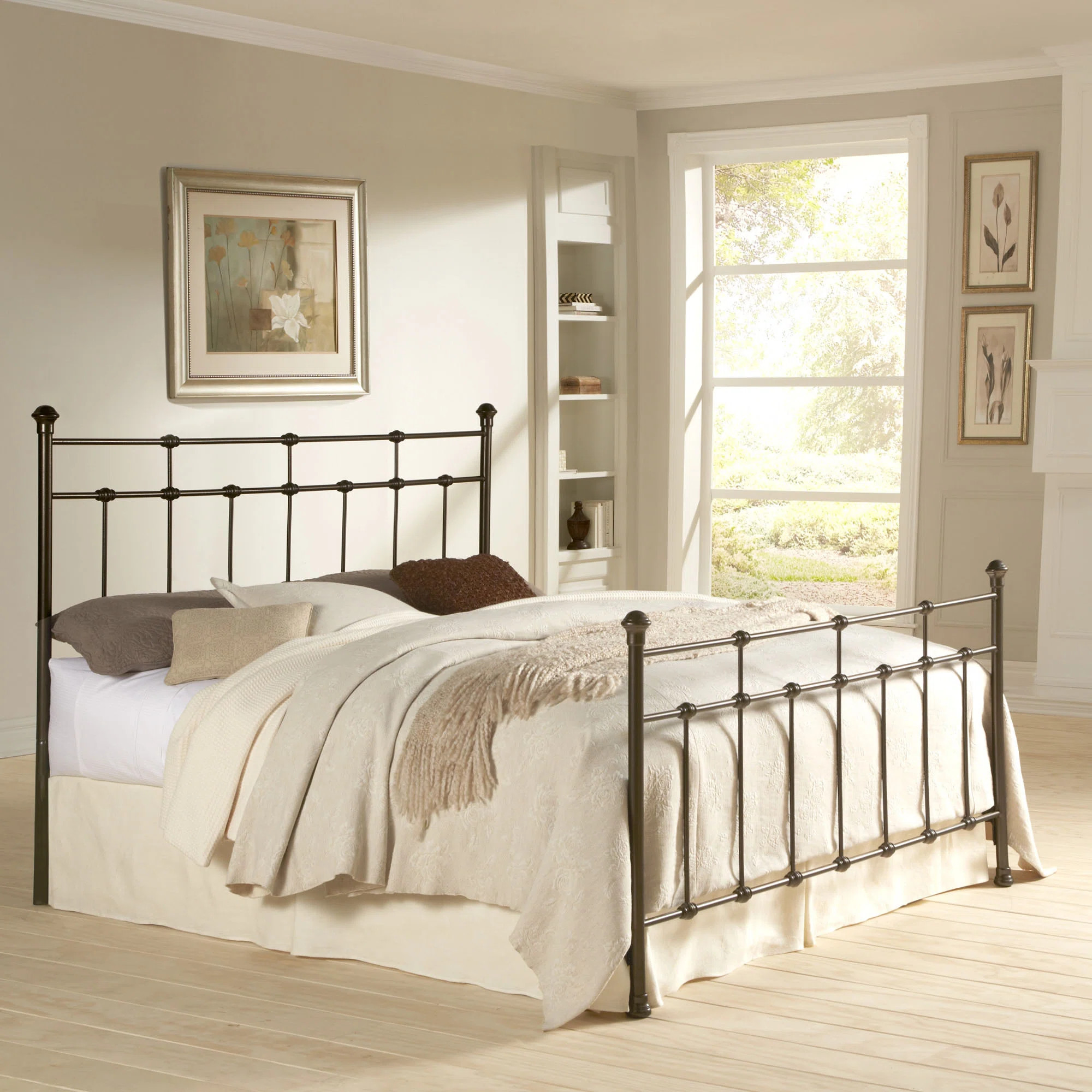 Leavitt Metal Open-Frame Bed | Wayfair North America