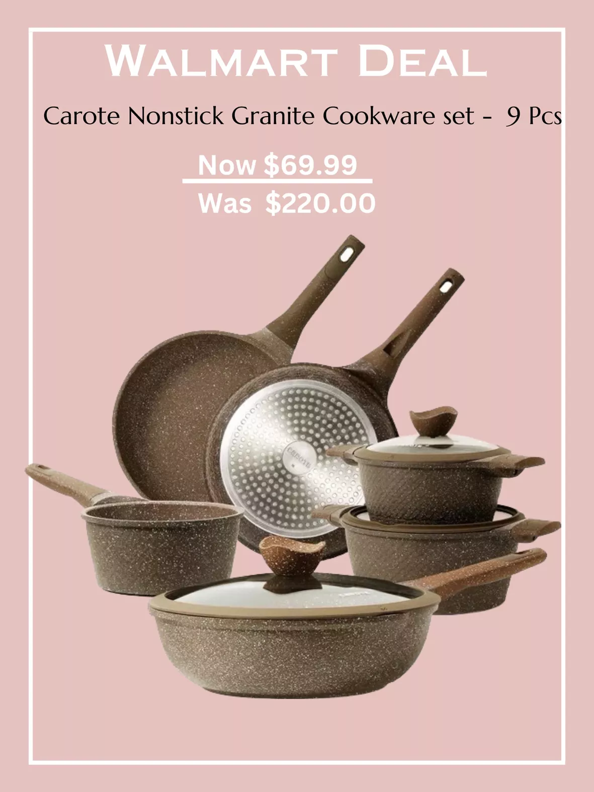 Carote Nonstick Granite Cookware … curated on LTK