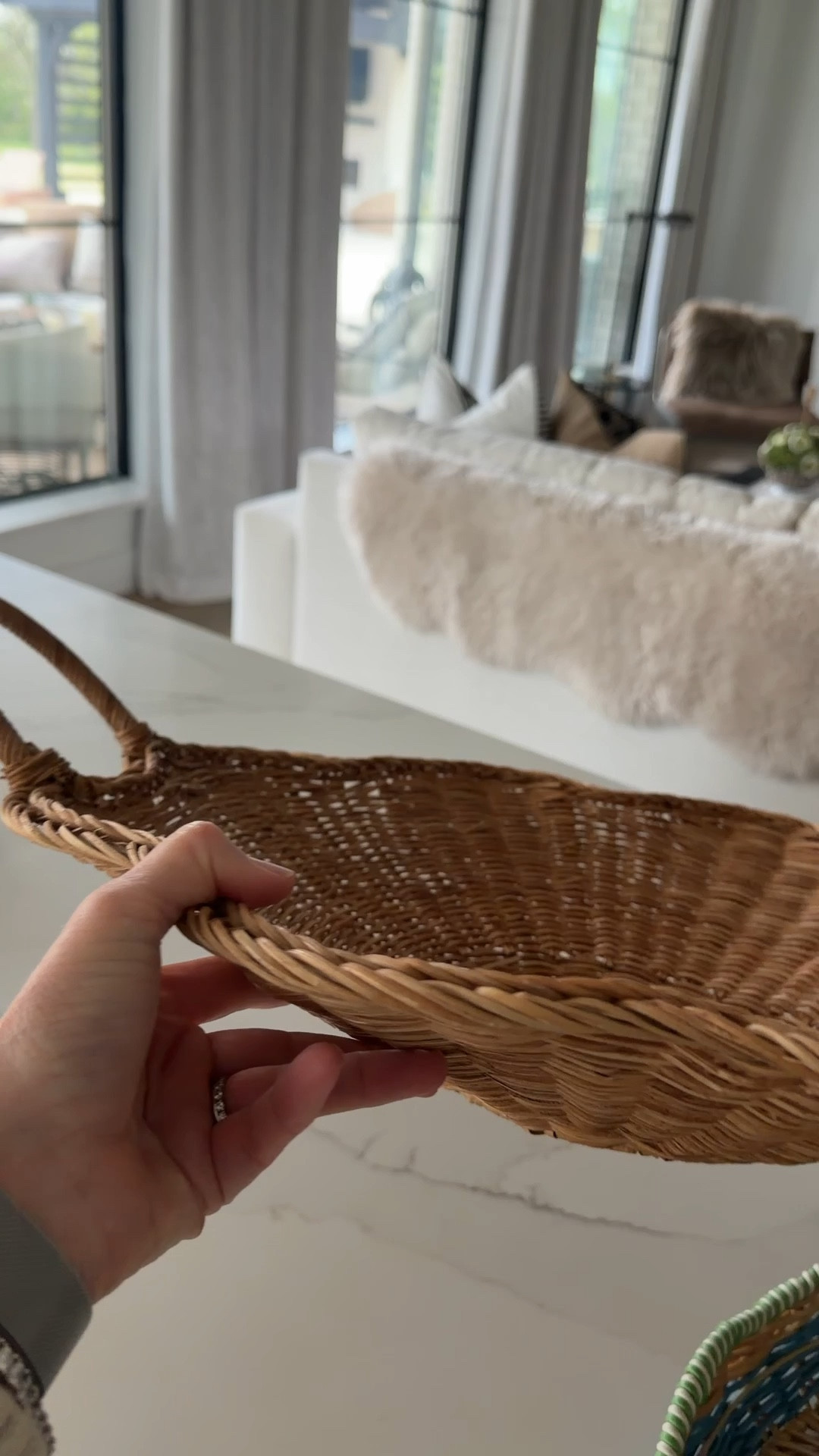 Wicker trays, bowl and more 

#LTKHome