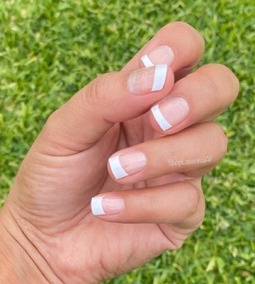 Click for more info about White Tip / Nail Wraps - Etsy