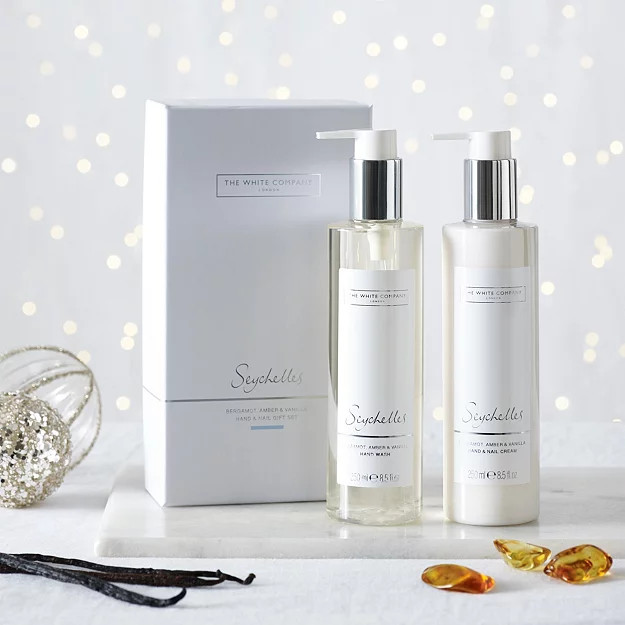 Seychelles Hand & Nail Gift Set | The White Company (UK)