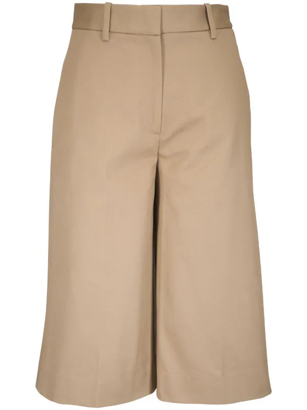 Nili Lotan Cotton Shorts | Neutrals | FARFETCH | Farfetch Global