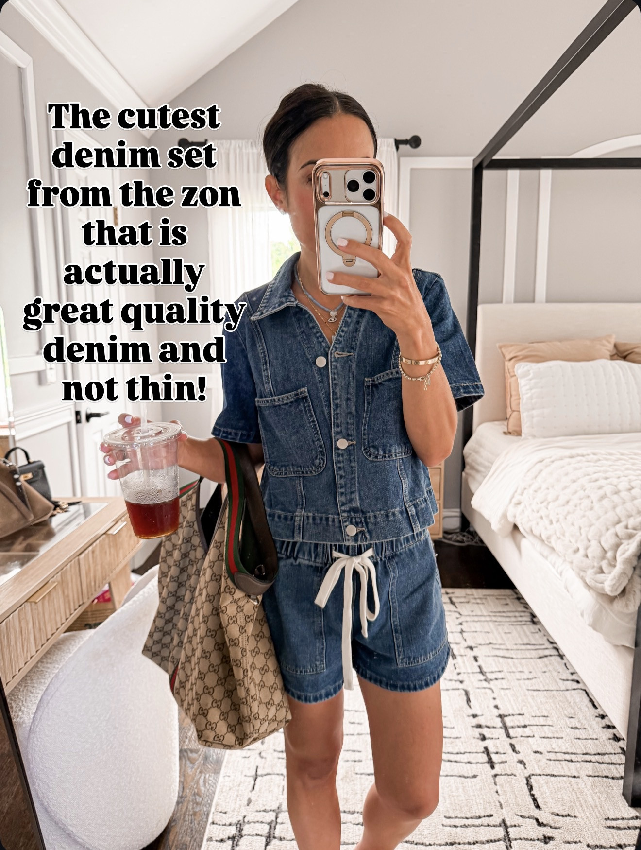What I wore recently as a 43-year-old mom of 2 🤍

Apparently my summer uniform is: really good jeans, ridiculously comfy sets, bra-free tanks and anything I can throw on without overthinking it 😂

These are the pieces I’ve genuinely been reaching for on repeat—from $40 Target jeans and a $60 designer-looking pair to the softest matching set and my favorite lightweight summer denim.

#LTKSeasonal #LTKootd #LTKOver40