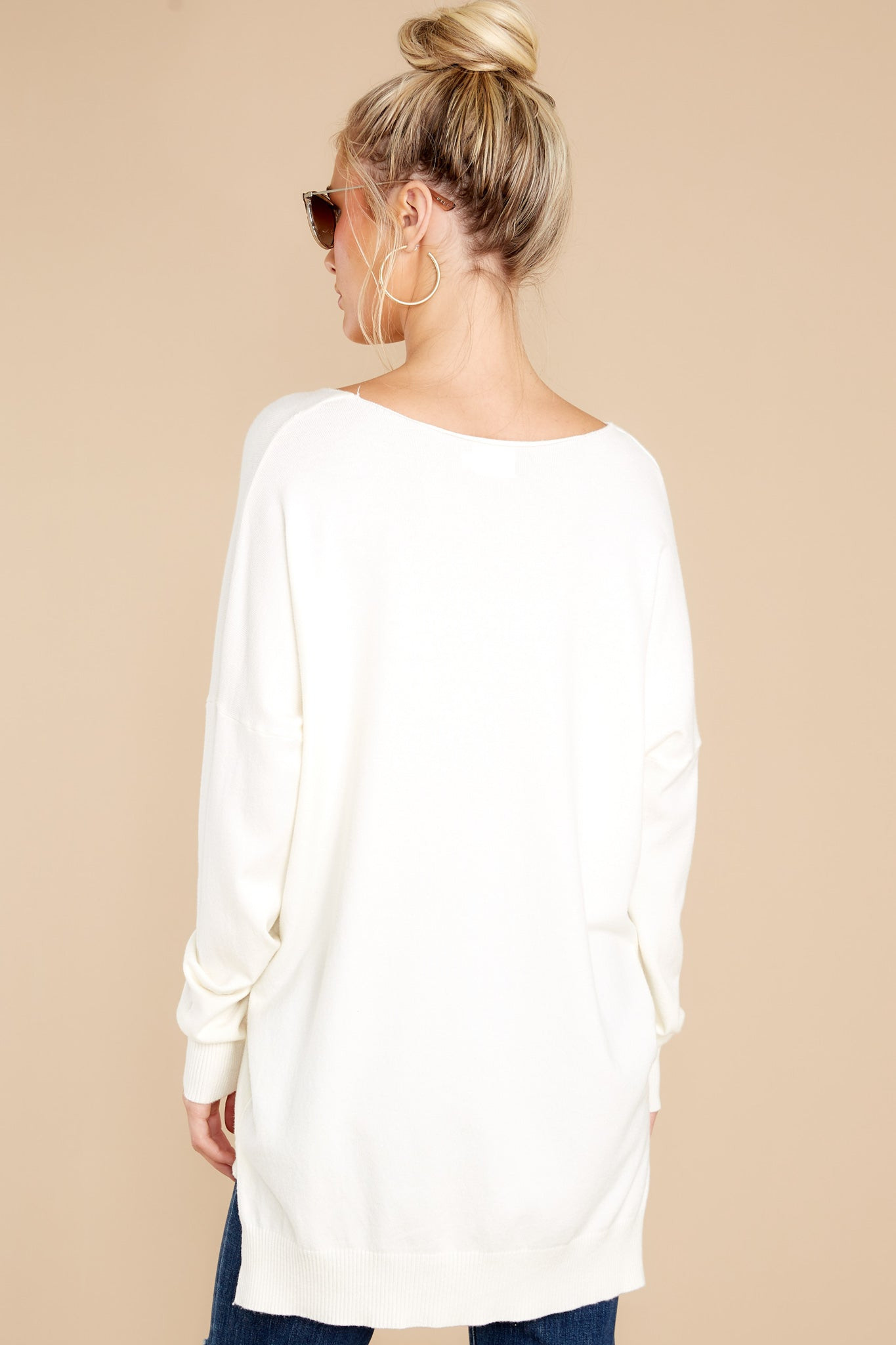 Wind Down Ivory Sweater (BACKORDER AUGUST) | Red Dress 