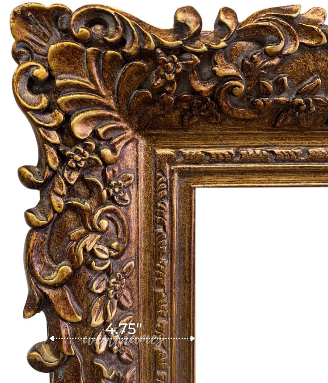 West Frames Louis French Baroque Rococo Ornate Wood Wall - Etsy | Etsy (US)