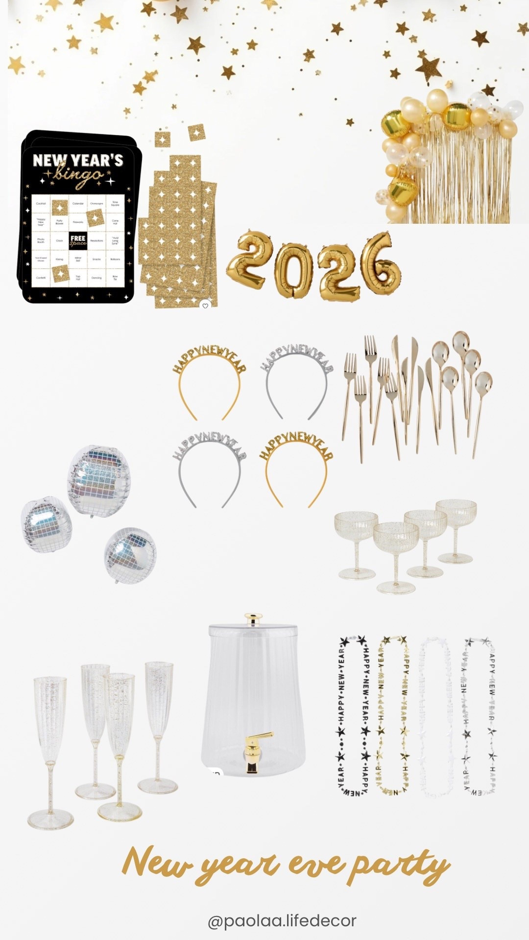 New year eve party decor✨

#LTKHoliday