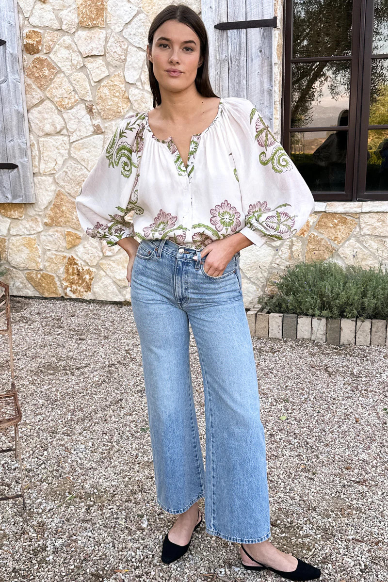 Frances Blouse -  Maeve Flowers | Emerson Fry