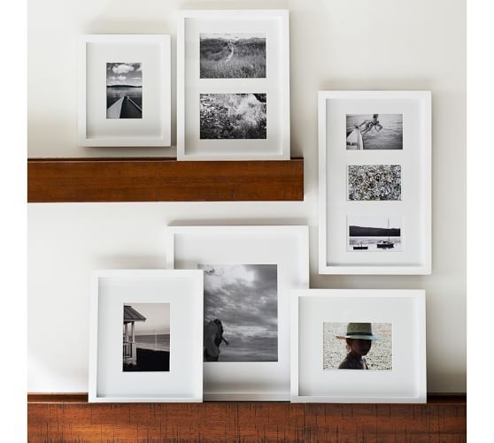 Wood Gallery Frames in a Box - White | Pottery Barn US