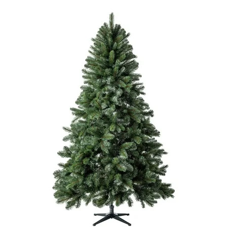 7.5' Donner Fir Green Artificial Christmas Tree, by Holiday Time | Walmart (US)