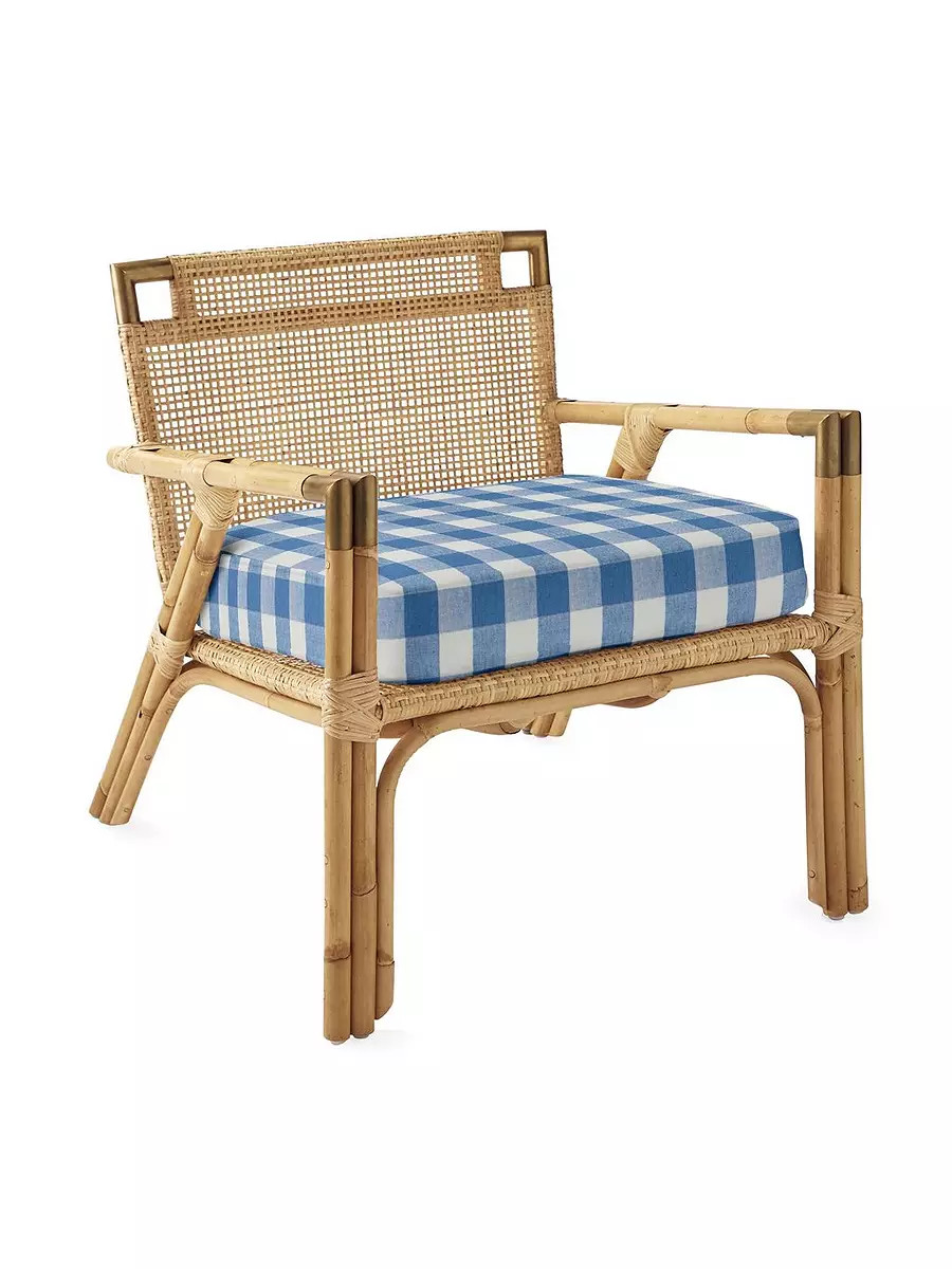 Mattituck Rattan Armchair | Serena and Lily