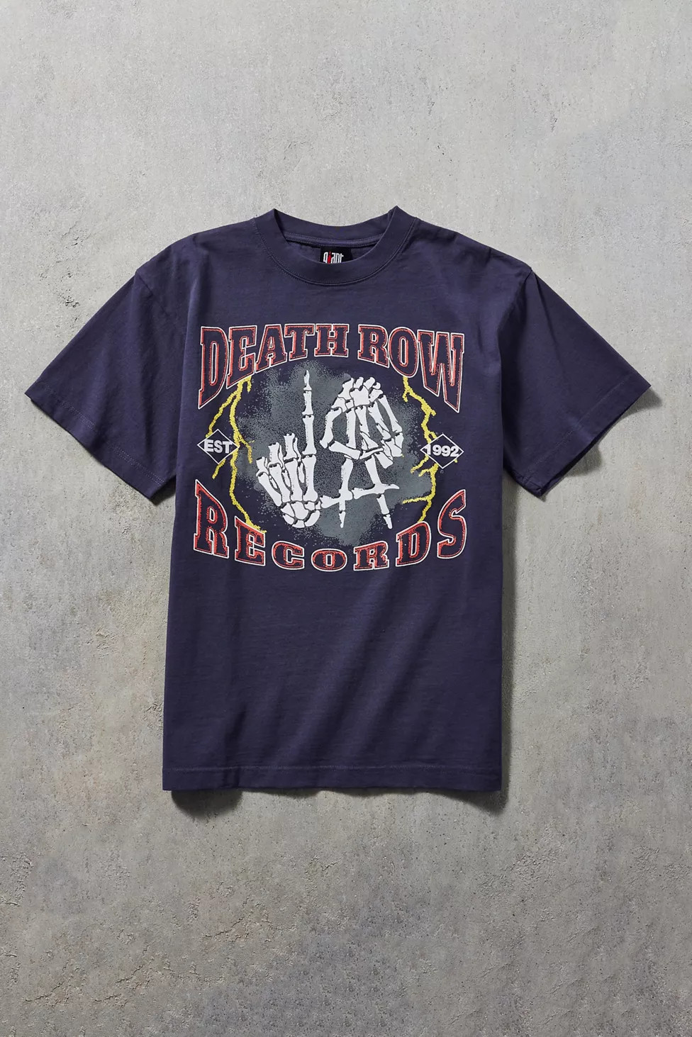 Giant Vintage Death Row Records Graphic Tee | Urban Outfitters (US and RoW)
