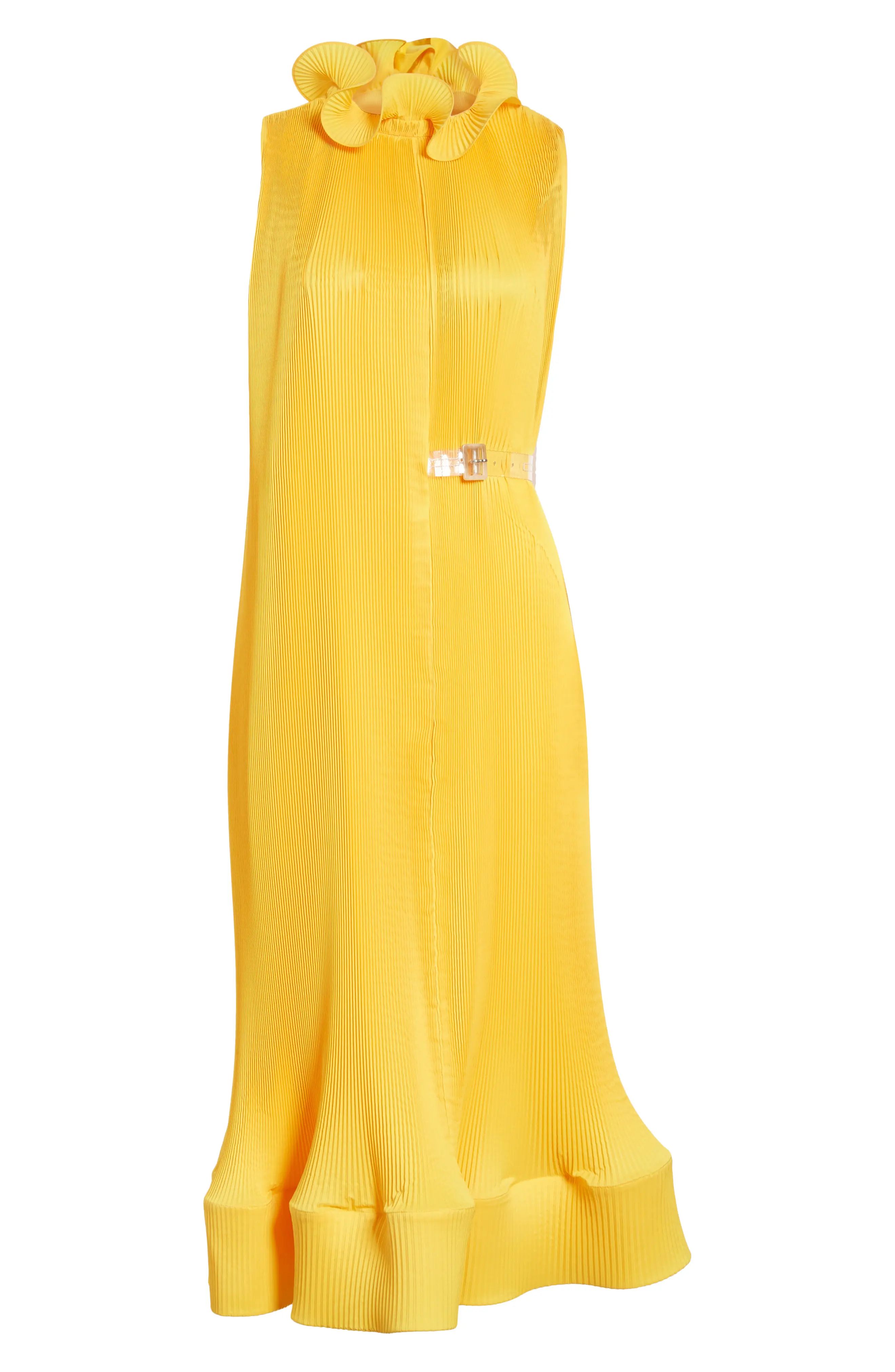 Tibi Asymmetrical Belted Dress | Nordstrom