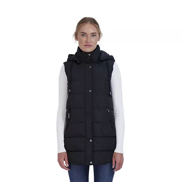 Plus Size Weathercast Quilted Long Vest | Kohl's