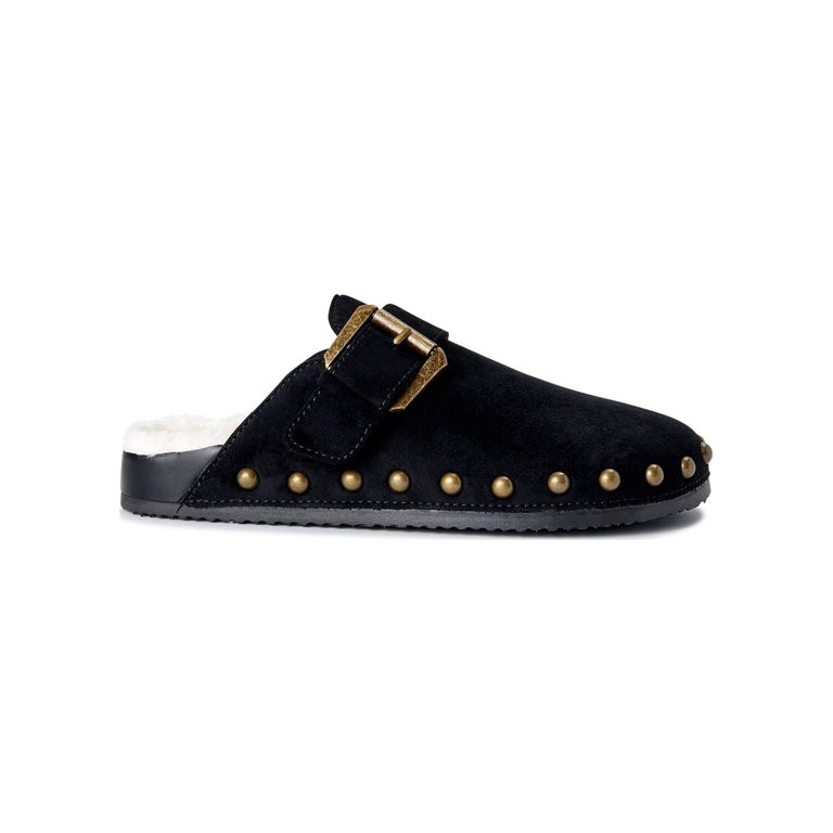 Scoop Women's Studded Faux Shearling Clogs | Walmart (US)