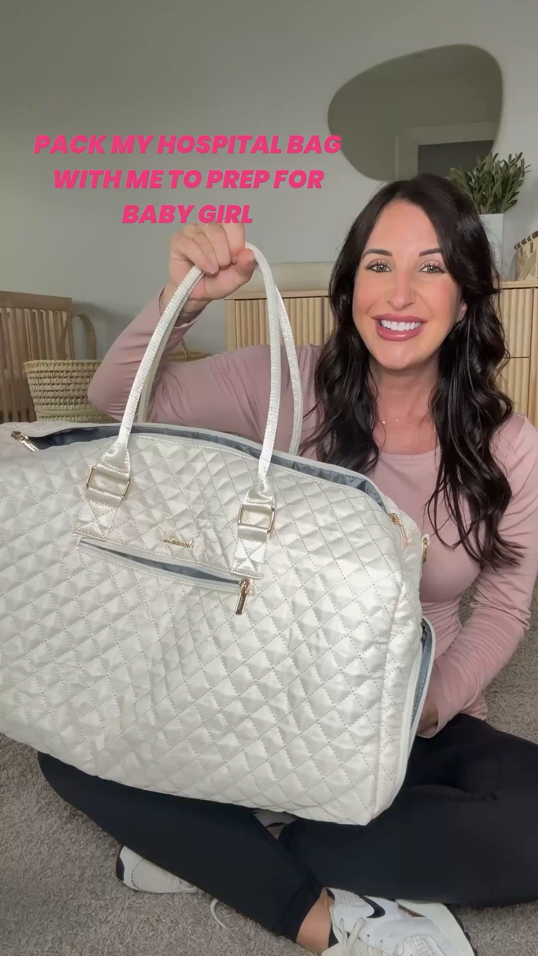 Come pack my hospital bag with me! 
#hospitalbag #hospitalbagessentials #babybag  

#LTKBump #LTKBaby