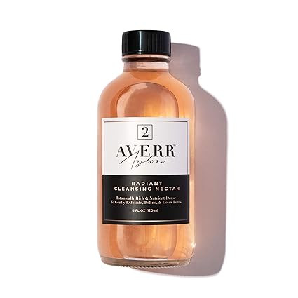 Averr Aglow No.2 Radiant Cleansing Nectar, Daily Face Wash Natural Solution, Natural Plant & Mine... | Amazon (US)