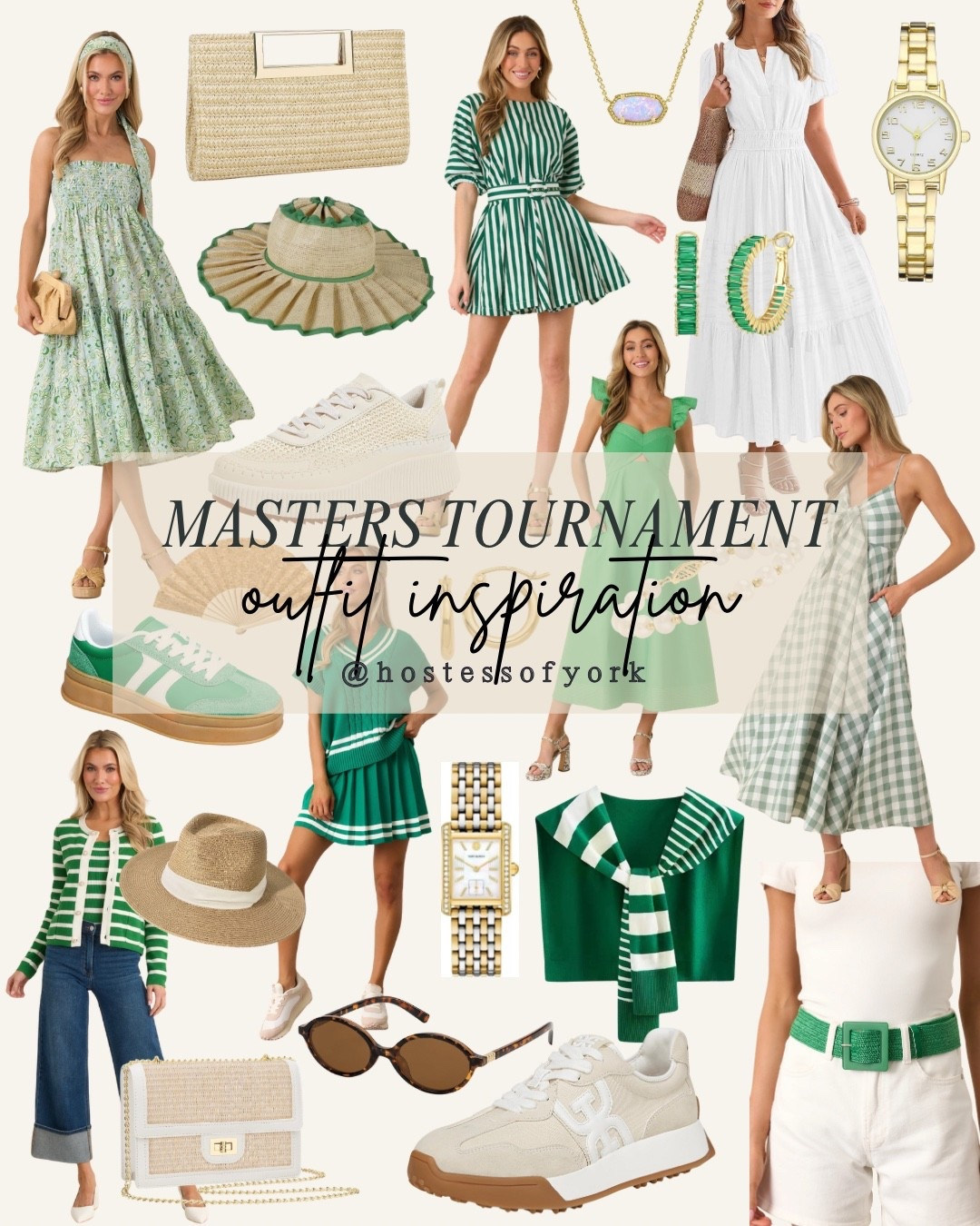 Masters golf tournament outfit inspiration! Perfect for your watch party or day walking around the course! 

#golf #championship #sports #outfits #dresses #spring #augusta #azalea #green #oldmoney #hats #jewelry #fashion #sneakers #walking #vacation #summer #easter #dress

#LTKootd #LTKSeasonal #LTKTravel