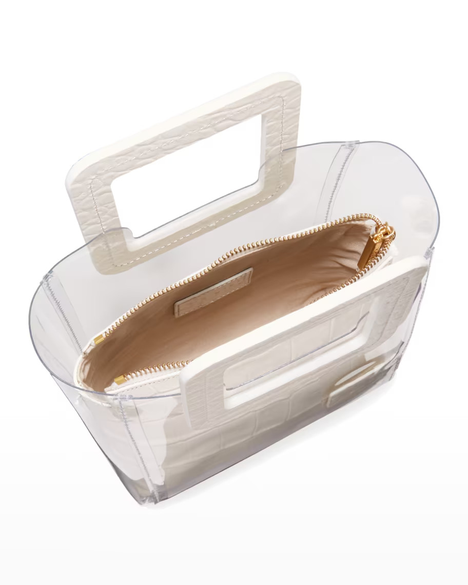Shirley Mini Square-Handle Tote Bag | Neiman Marcus