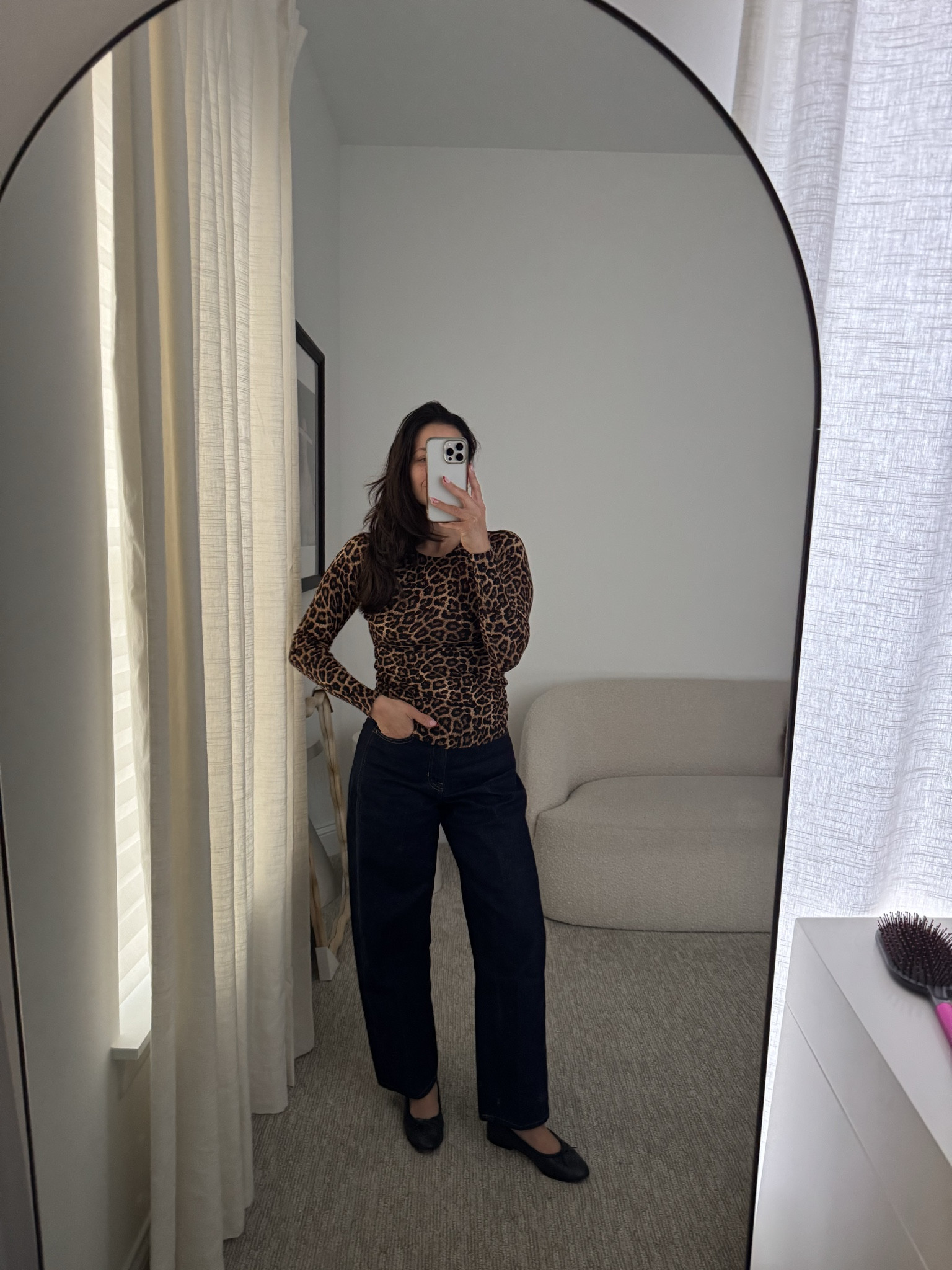 Leopard Zara sweater now $29, I’m in a small 