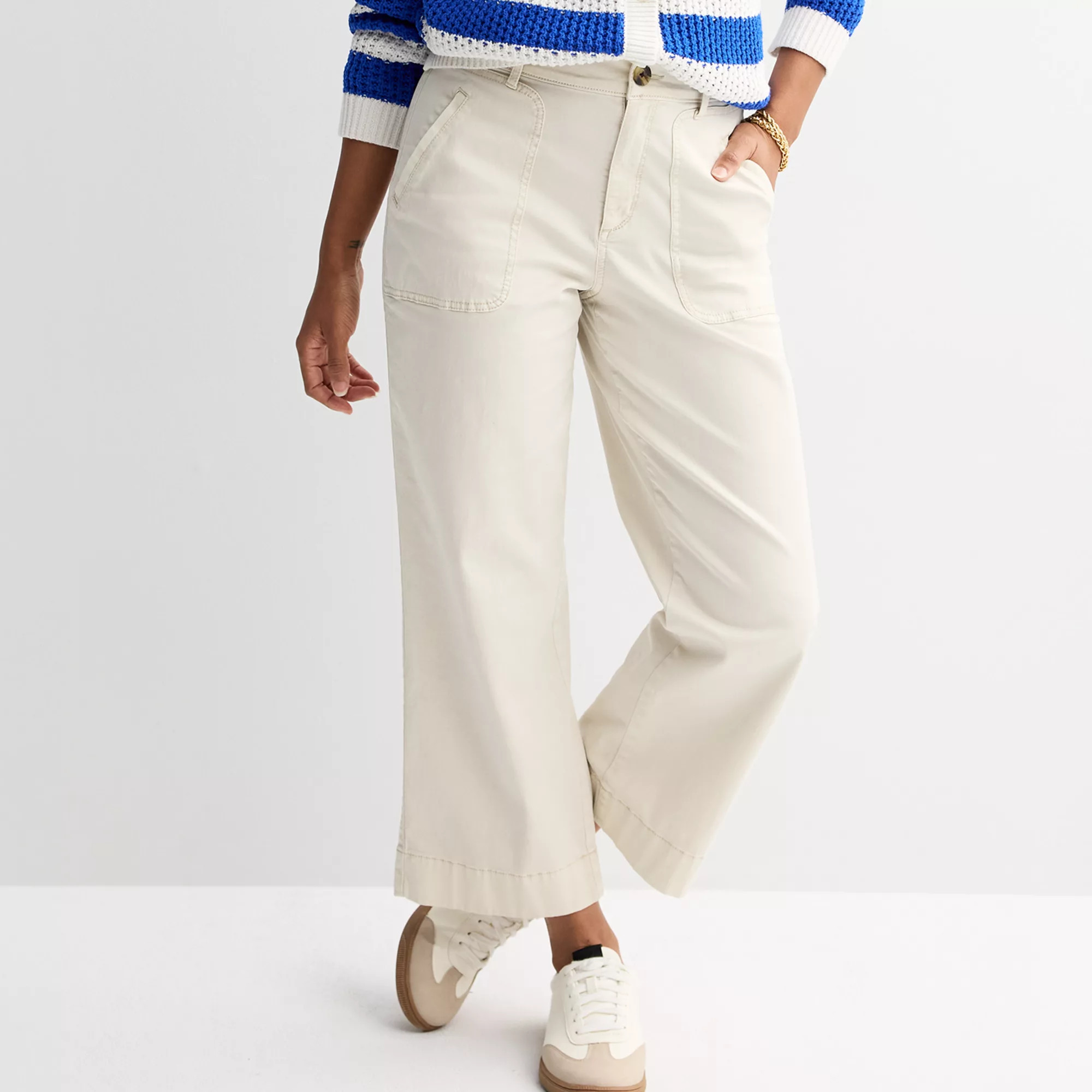 Women's Sonoma Goods For Life® Patch Pocket Pants | Kohl's