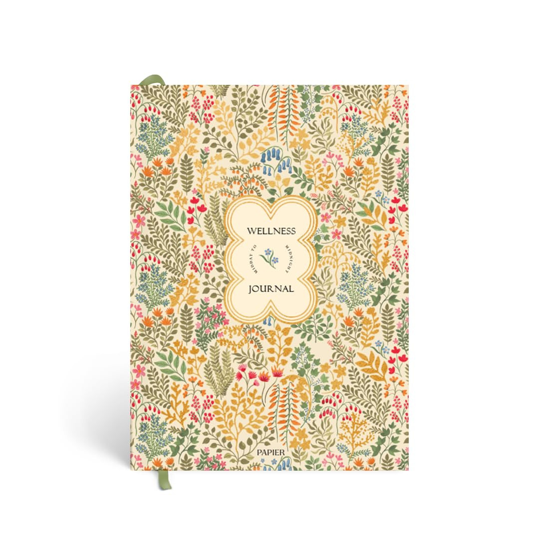 Papier Fairy Flies 12 Week Wellness Journal - Floral Hardback | Log Intentions Sleep & Energy, Mo... | Amazon (US)