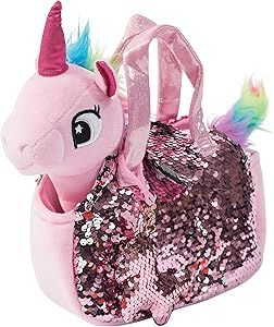 Little Jupiter Plush Pet Set with Purse - Unicorns Gifts for Girls - Unicorn Stuffed Animals - Un... | Amazon (US)