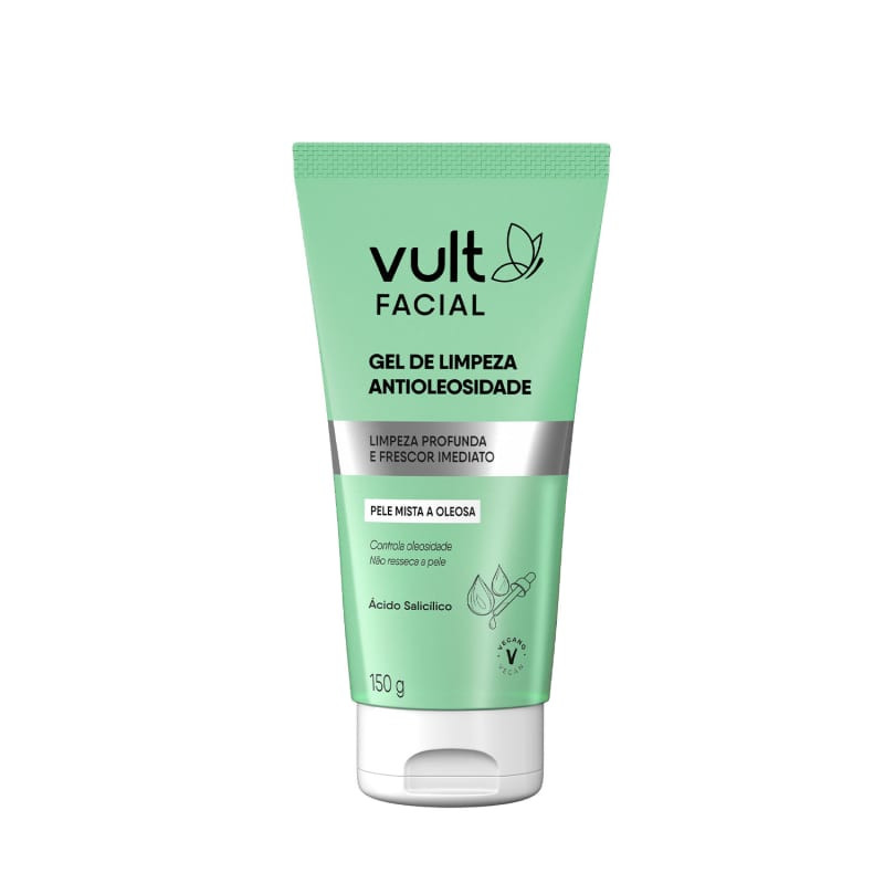 Vult Facial
        
            
                 - Gel de Limpeza Antioleosidade Facial 150g | Beleza Na Web (BR)