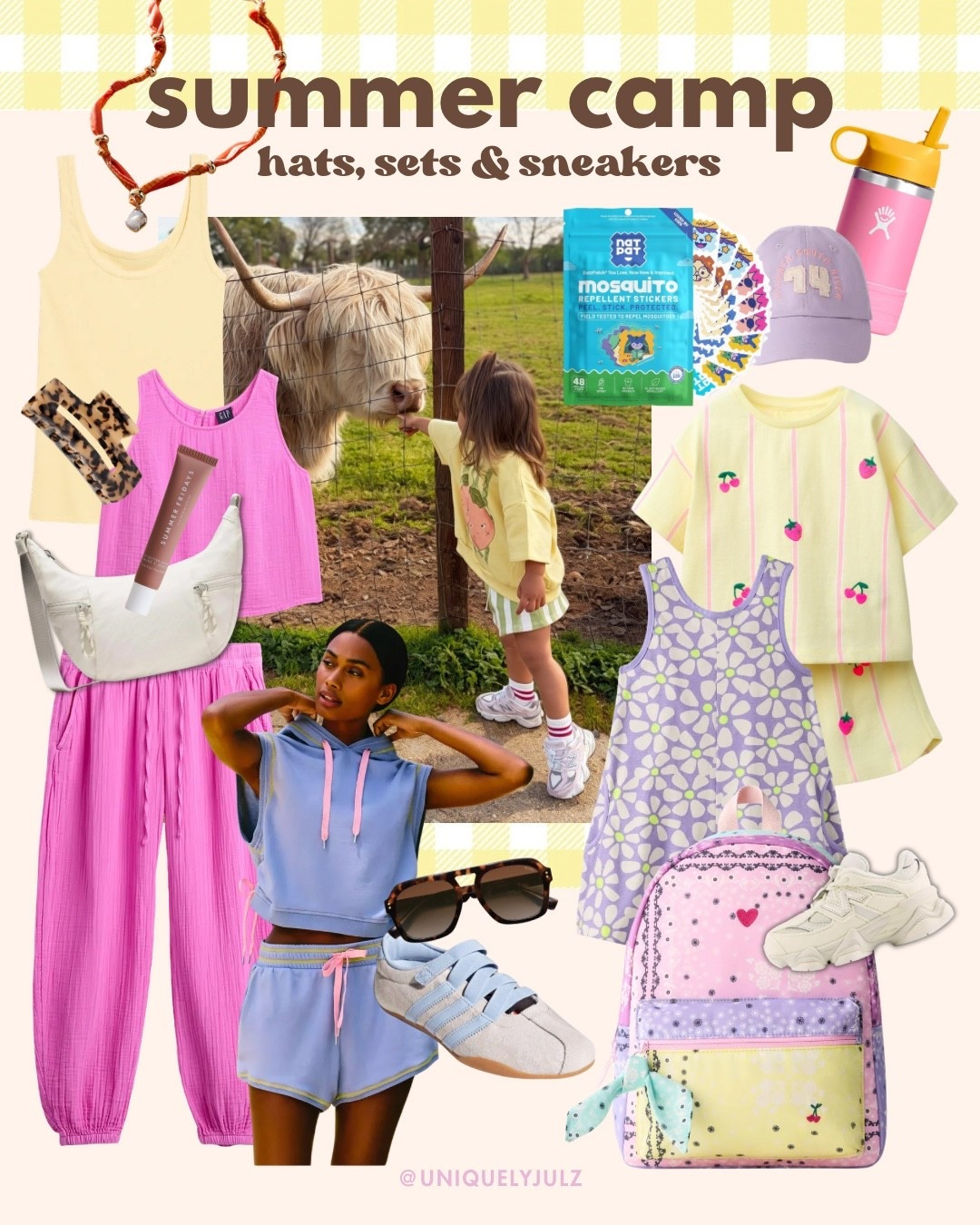 What to wear this summer!
Toddler girl outfits
Toddler girl matching sets
Travel outfit
Summer camp outfit
Adidas sneakers
Kids backpack
Amazon sunglasses

#LTKootd #LTKgrwm #LTKmomlife
